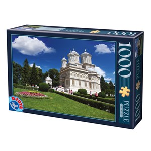 D-Toys (74782) - "Curtea de Arges Monastery, Roumania" - 1000 pieces puzzle