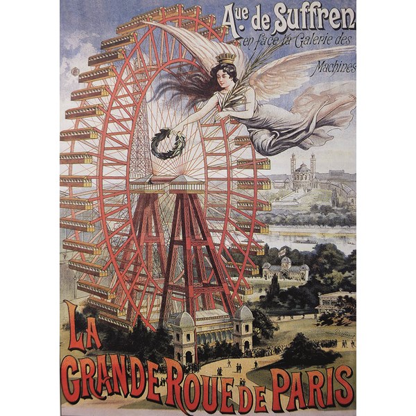 D-Toys (74959) - "La Grande Roue de Paris" - 1000 pieces puzzle