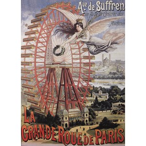 D-Toys (74959) - "La Grande Roue de Paris" - 1000 pieces puzzle