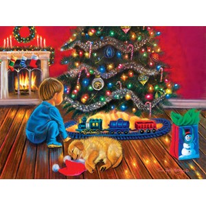 SunsOut (35897) - Tricia Reilly-Matthews: "Under the Tree" - 1000 pieces puzzle