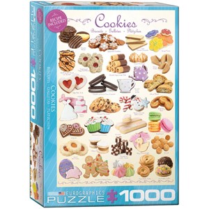 Eurographics (6000-0410) - "Cookies" - 1000 pieces puzzle