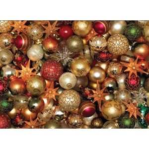 Cobble Hill (85012) - "Christmas Balls" - 500 pieces puzzle