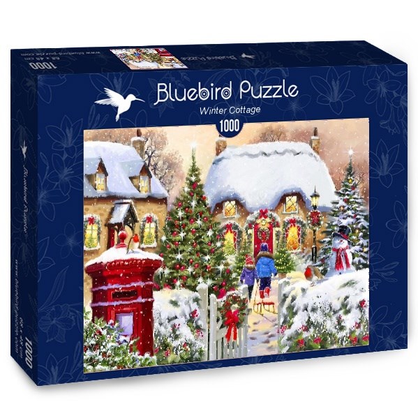 Christmas Cottage 1000 Piece Jigsaw Puzzle