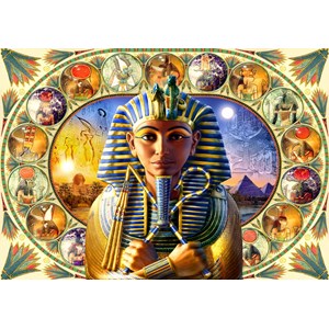 Bluebird Puzzle (70175) - Andrew Farley: "Tutankhamun" - 1000 pieces puzzle