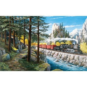 SunsOut (39346) - Ken Zylla: "Rounding the Horn" - 550 pieces puzzle