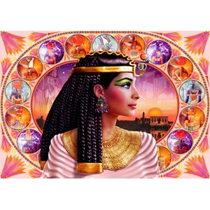 Bluebird Puzzle (70129) - Andrew Farley: "Cleopatra" - 1000 pieces puzzle