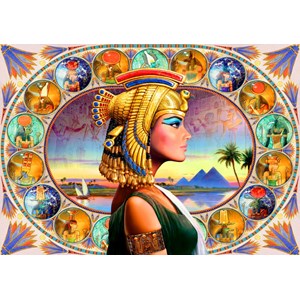 Bluebird Puzzle (70130) - Andrew Farley: "Nefertari" - 1000 pieces puzzle