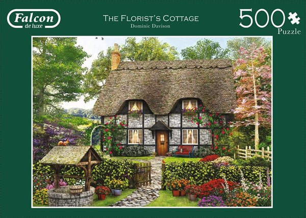 Falcon (11210) - Dominic Davison: "The Florist's Cottage" - 500 pieces puzzle