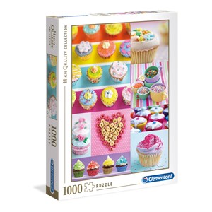 Clementoni (39419) - "Sweet Donuts" - 1000 pieces puzzle