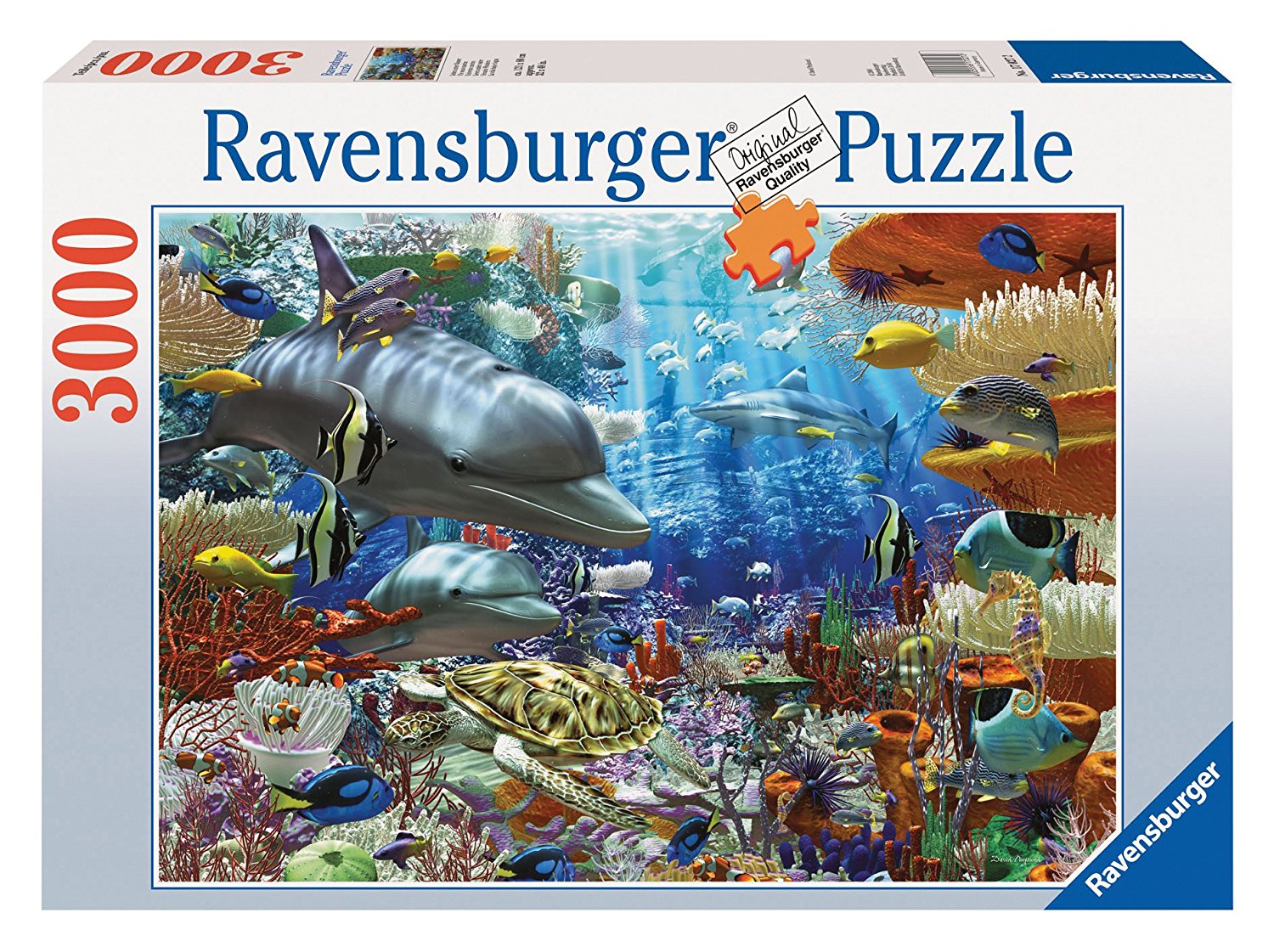 3000 Ravensburger Oceanic Wonders fort Penfound