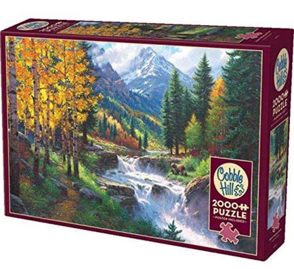 Cobble Hill (89002) - Mark Keathley: "Rocky Mountain High" - 2000 pieces puzzle
