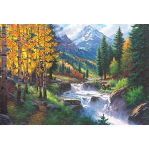 Cobble Hill (89002) - Mark Keathley: "Rocky Mountain High" - 2000 pieces puzzle