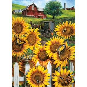Cobble Hill (85046) - Tom Wood: "Country Paradise" - 500 pieces puzzle