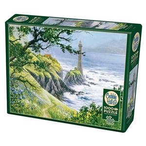 Cobble Hill (80006) - Douglas Laird: "Summer Lighthouse" - 1000 pieces puzzle