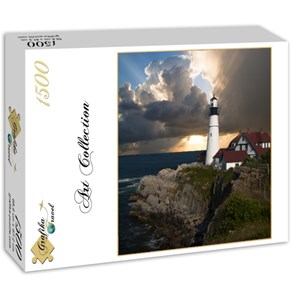 Grafika (01257) - "Lighthouse" - 1500 pieces puzzle