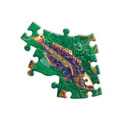 eeBoo (EPZFFBB) - "Fish And Boat" - 500 pieces puzzle