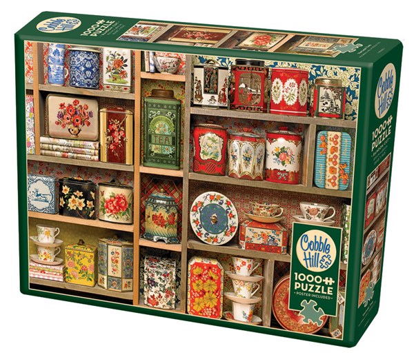 Cobble Hill (80283) - "Vintage Tins" - 1000 pieces puzzle