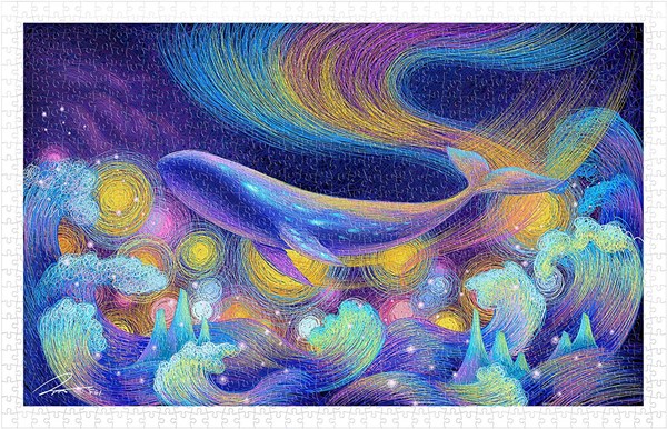 Pintoo (h2122) - "The Whale" - 1000 pieces puzzle