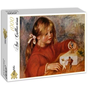 Grafika (00271) - Pierre-Auguste Renoir: "Claude Renoir jouant, 1905" - 1000 pieces puzzle