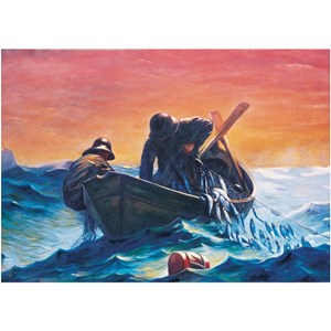 Art Puzzle (4387) - "Herring Fillet" - 1000 pieces puzzle