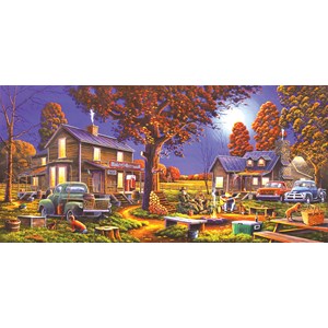 SunsOut (51320) - Geno Peoples: "Maple Spring Retreat" - 1000 pieces puzzle