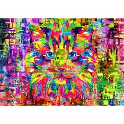 Bluebird Puzzle (70220) - "Wonderful Cat" - 1000 pieces puzzle