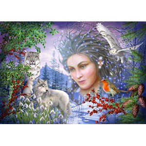 Bluebird Puzzle (70181) - Ciro Marchetti: "Spirit of Winter" - 1000 pieces puzzle