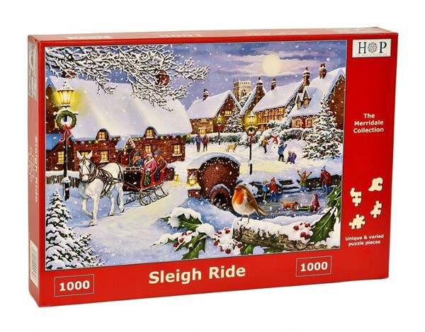The House of Puzzles (4708) - "Sleigh Ride" - 1000 pieces puzzle