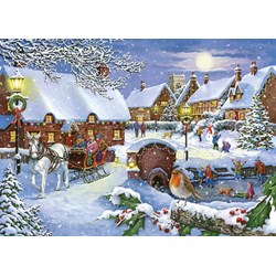 The House of Puzzles (4708) - "Sleigh Ride" - 1000 pieces puzzle