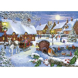 The House of Puzzles (4708) - "Sleigh Ride" - 1000 pieces puzzle