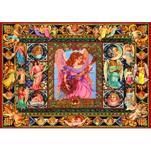 Bluebird Puzzle (70027) - Lewis T. Johnson: "Antique Angels" - 1500 pieces puzzle