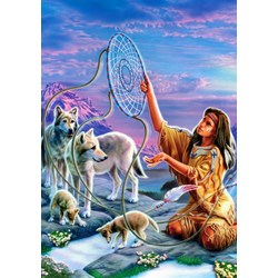 Bluebird Puzzle (70134) - Robin Koni: "Dream Catcher" - 1000 pieces puzzle