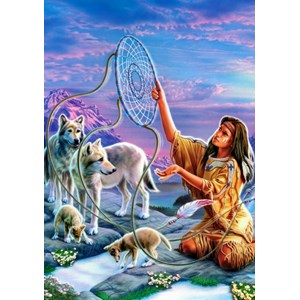 Bluebird Puzzle (70134) - Robin Koni: "Dream Catcher" - 1000 pieces puzzle