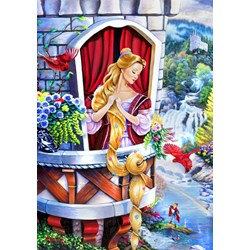 Bluebird Puzzle (70107) - Jenny Newland: "Rapunzel" - 1000 pieces puzzle