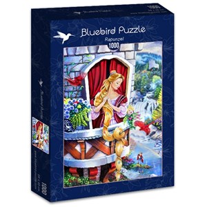 Bluebird Puzzle (70107) - Jenny Newland: "Rapunzel" - 1000 pieces puzzle