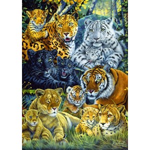 Bluebird Puzzle (70082) - Jenny Newland: "The Mother's Pride" - 1000 pieces puzzle