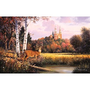 SunsOut (75137) - George Kovach: "Sacred Refuge" - 550 pieces puzzle