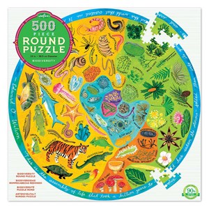 eeBoo (EPZFBOD) - "Biodiversity" - 500 pieces puzzle