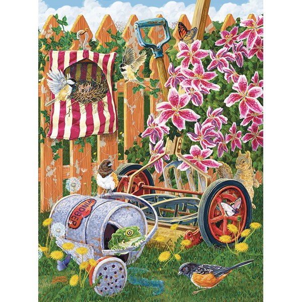 SunsOut (38932) - Joseph Burgess: "A Fine Nesting Place" - 1000 pieces puzzle