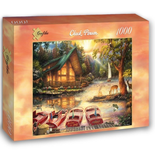 Grafika (02751) - Chuck Pinson: "Seize the Day" - 1000 pieces puzzle