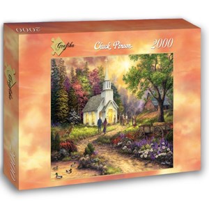 Grafika (02774) - Chuck Pinson: "Strength Along the Journey" - 2000 pieces puzzle