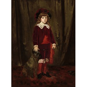 Grafika (01940) - Mary Cassatt: "Eddy Cassatt, 1875" - 2000 pieces puzzle