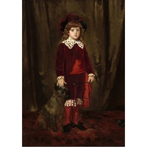 Grafika (01941) - Mary Cassatt: "Eddy Cassatt, 1875" - 1000 pieces puzzle