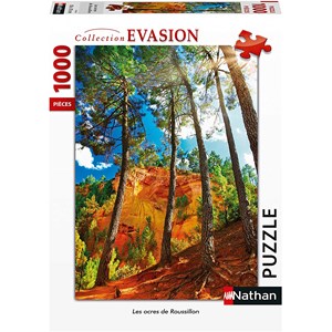 Nathan (87639) - "Ocres de Roussillon" - 1000 pieces puzzle