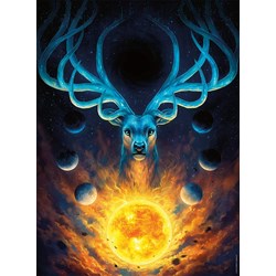Nathan (87243) - "Constellation du Cerf" - 500 pieces puzzle