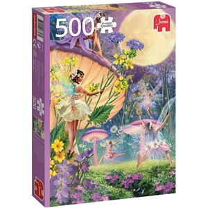 Jumbo (18846) - "Elf Dance" - 500 pieces puzzle