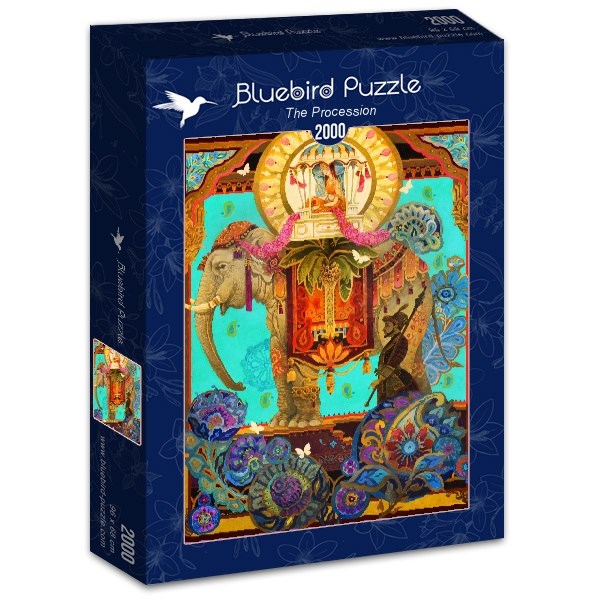 Bluebird Puzzle (70204) - David Galchutt: "The Procession" - 2000 pieces puzzle