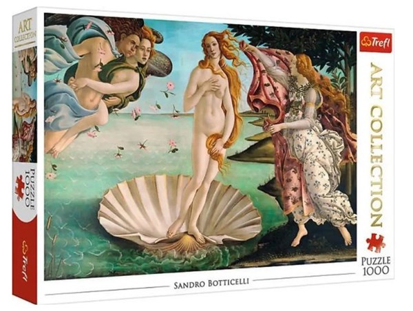 Trefl (10589) - Sandro Botticelli: "The Birth of Venus" - 1000 pieces puzzle