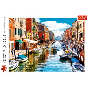 Trefl (27110) - "Murano Island, Venice" - 2000 pieces puzzle