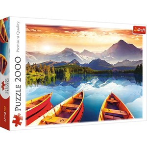 Trefl (27096) - "Crystal Lake" - 2000 pieces puzzle